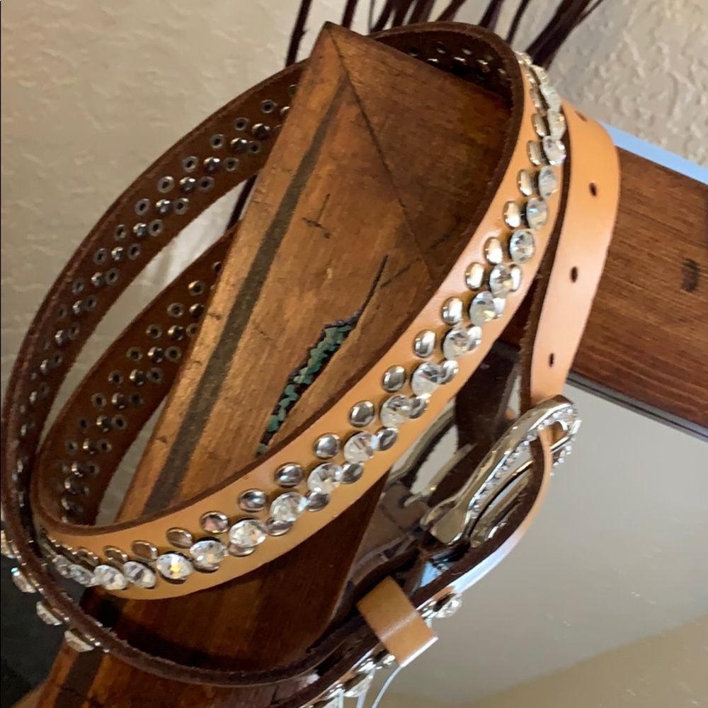 Gorgeous leather studded belts